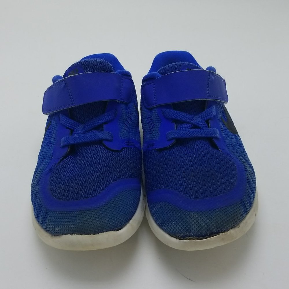 Nike Free 5.0 Blue White Sz 10C 725107 400 Running Shoes